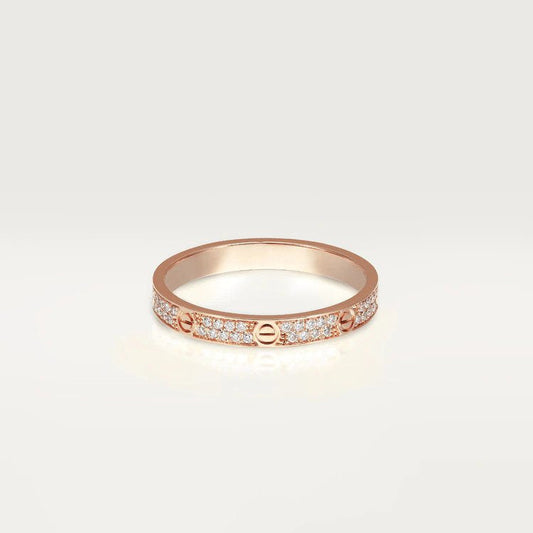 [⭐Aura]LOVE RING 2.65MM DIAMOND
