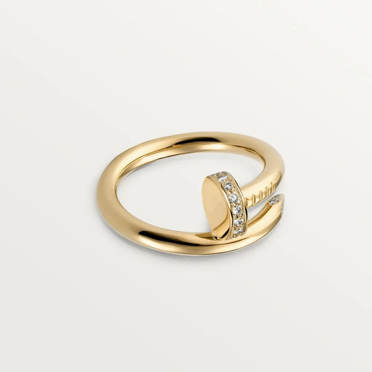 [⭐Aura]JUSTE RING 2.65MM GOLD DIAMOND