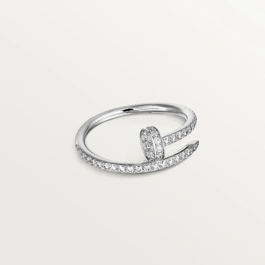 [⭐Aura]JUSTE RING 1.8MM SILVER DIAMONDS